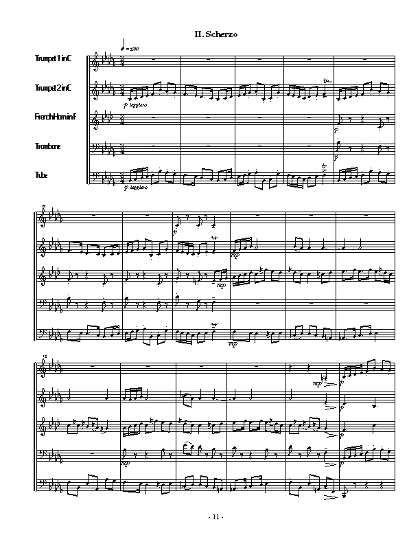 This is page 11 of Amiss "Quintet No1."