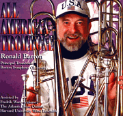 All American Trombone trombone CD: Ron Barron