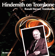 Hindemith on Trombone trombone CD: Ron Barron