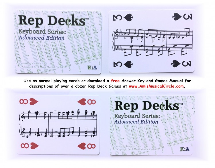 Rep Decks - Keyboard Series: Advanced Edition