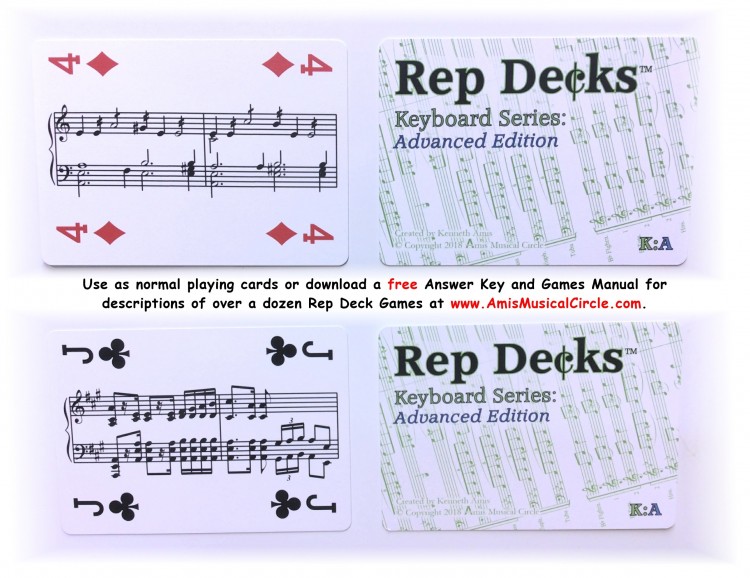 Rep Decks - Keyboard Series: Advanced Edition