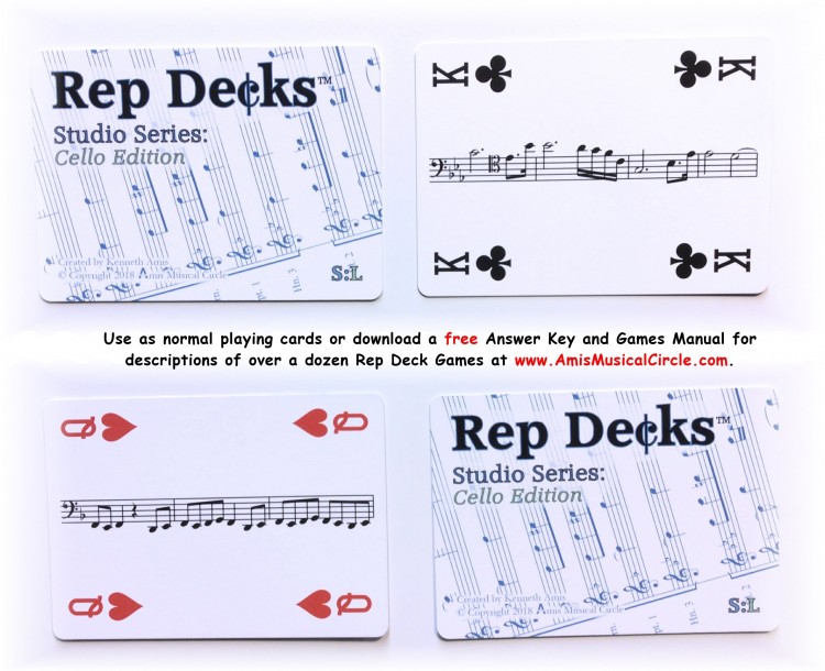 Rep Decks - Studio Series: Cello Edition