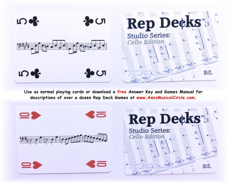 Rep Decks - Studio Series: Cello Edition