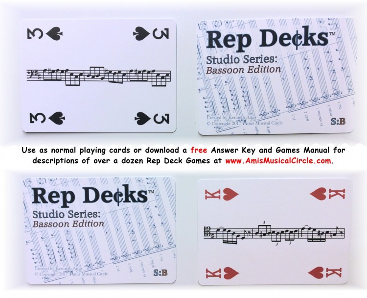 Rep Decks - Studio Series: Bassoon Edition