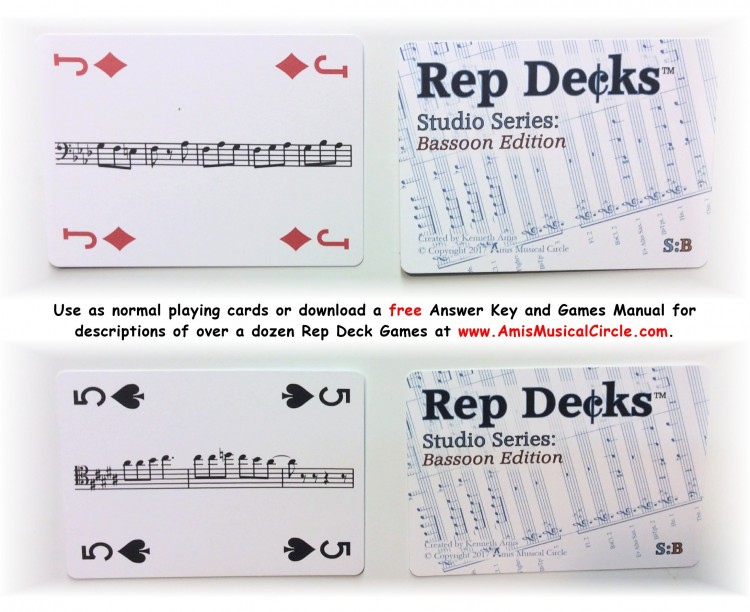 Rep Decks - Studio Series: Bassoon Edition