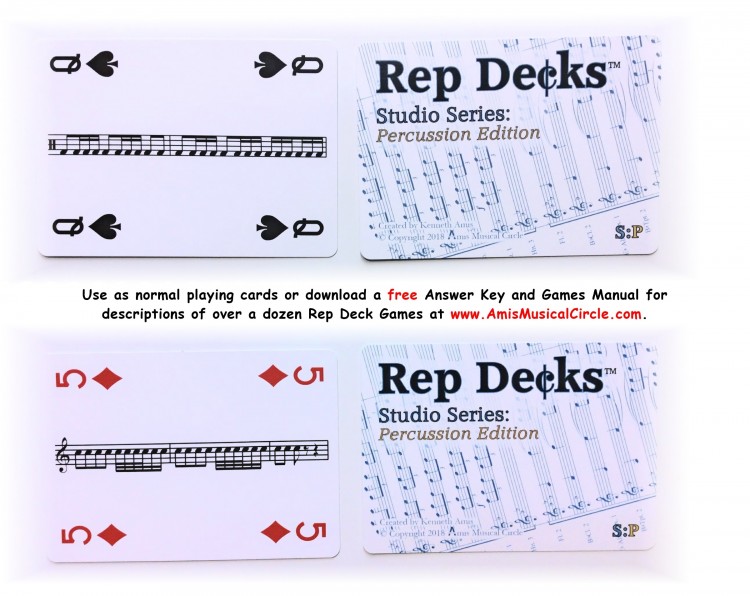 Rep Decks - Studio Series: Percussion Edition