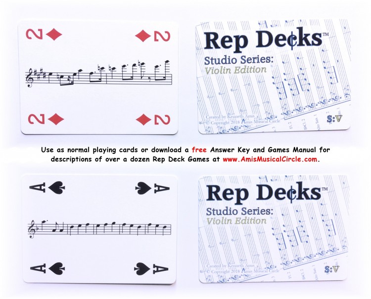 Rep Decks - Studio Series: Violin Edition