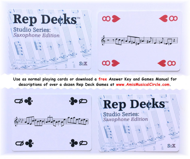 Rep Decks - Studio Series: Saxophone Edition