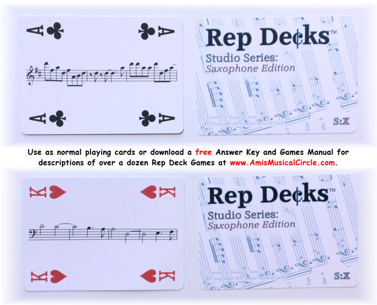 Rep Decks - Studio Series: Saxophone Edition