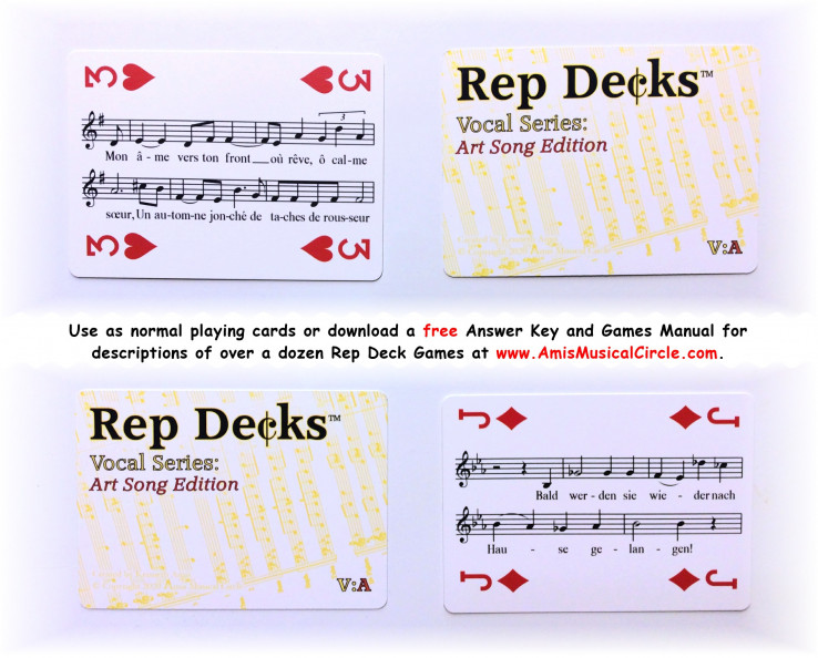 Rep Decks - Vocal Series: Art Song Edition