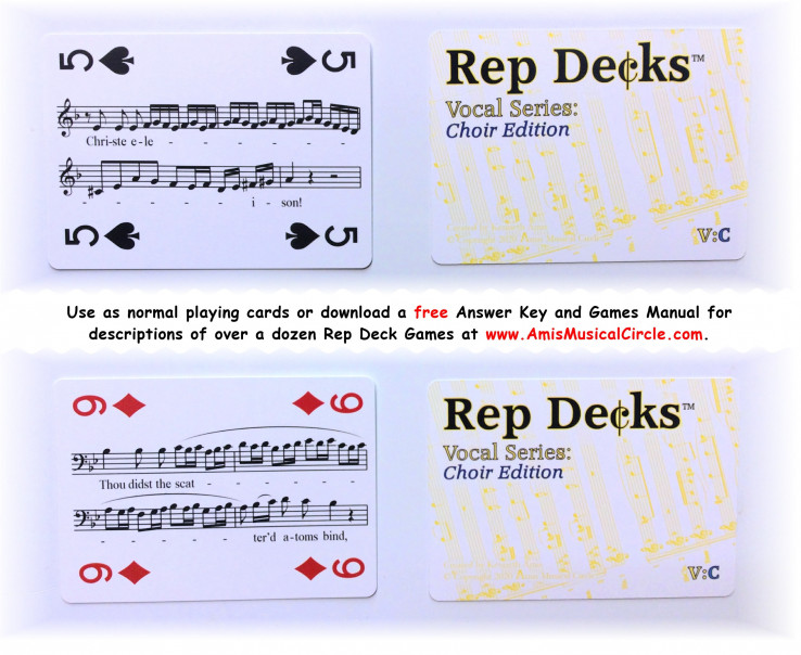 Rep Decks - Vocal Series: Choir Edition